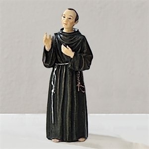 Statue Saint Maximilien Kolbe 3.5" (9 cm) en résine