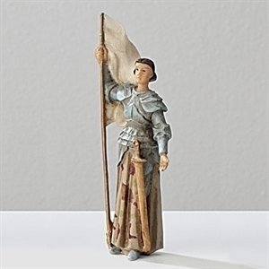 St. Joan of Arc Statue, 3.5" (9 cm)