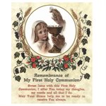 Image ''FIRST COMMUNION GIRL'' 8'' X 10''  /  un