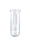 Globe du sanctuaire cristal 4" (10cm) diam x 10" (25.4cm) ht