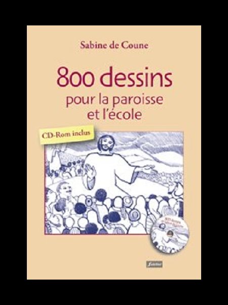 800 dessins pour la paroisse et l'École (French book)