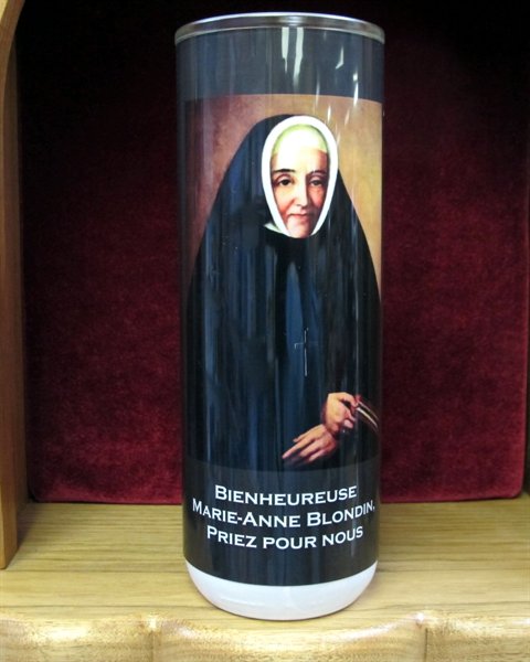 Veilleuse 8'' B. Marie-Anne Blondin et plastique 5jrs / un Veilleuse 8'' B. Marie-Anne Blondin et plastique 5jrs / un