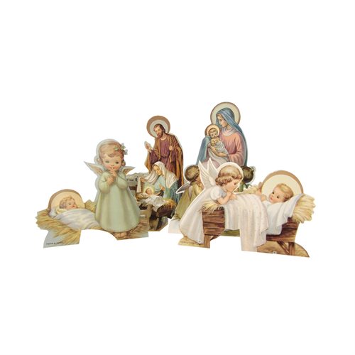 Paperboard Christmas Figurines / ea