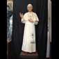 Pope John Paul II Color Fiberglass Outdoor Statue 67", 170cm