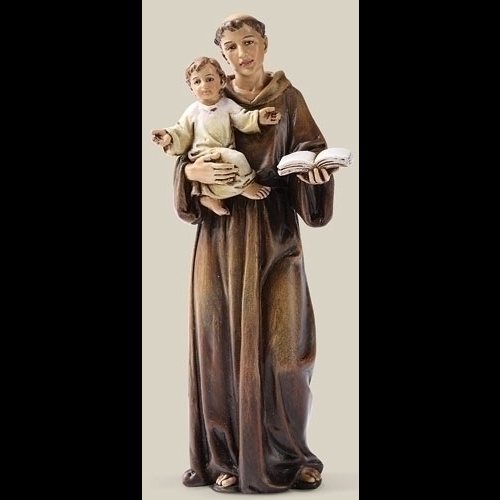 Statue Saint Antoine 6.25" (16 cm) en résine