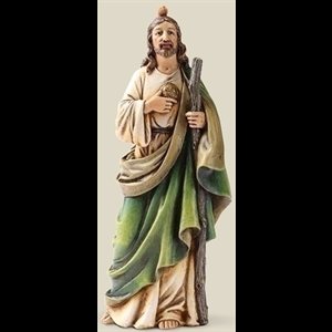 Saint Jude Resin Statue, 6.5" (16.5 cm)