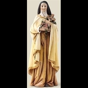 Saint Teresa Resin Statue, 6.25" (16 cm)