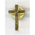 Croix de veston doré 2,5 cm
