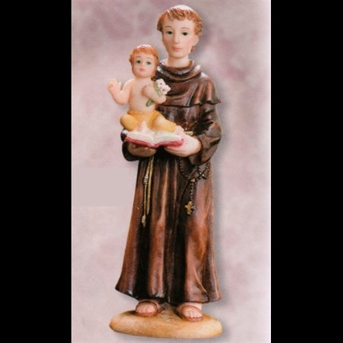 Statue Saint Antoine 5.5" (14 cm) en résine