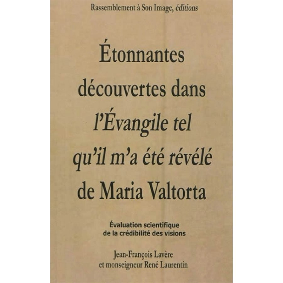 Étonnantes découvertes dans L'Evangile..., French book