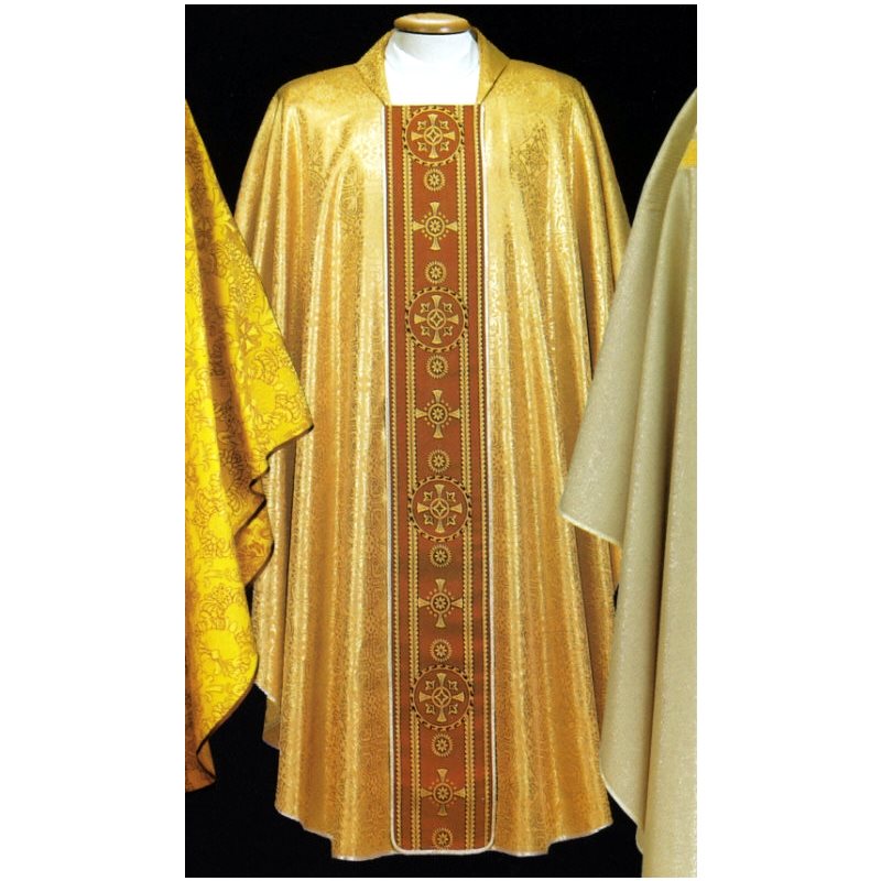 Chasuble #65-000003 broderie or