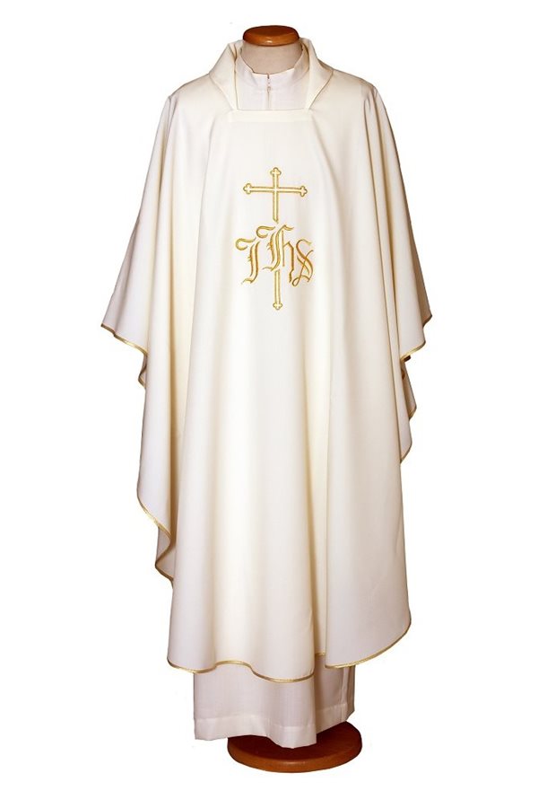 Ivory Chasuble #65-000450 100% polyester