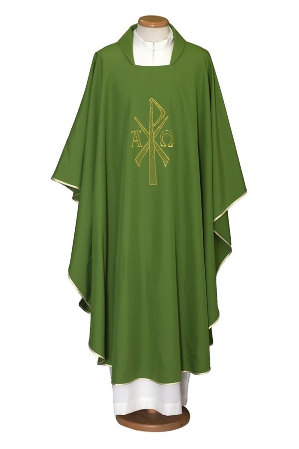 Grenn Chasuble #65-000451 100% polyester