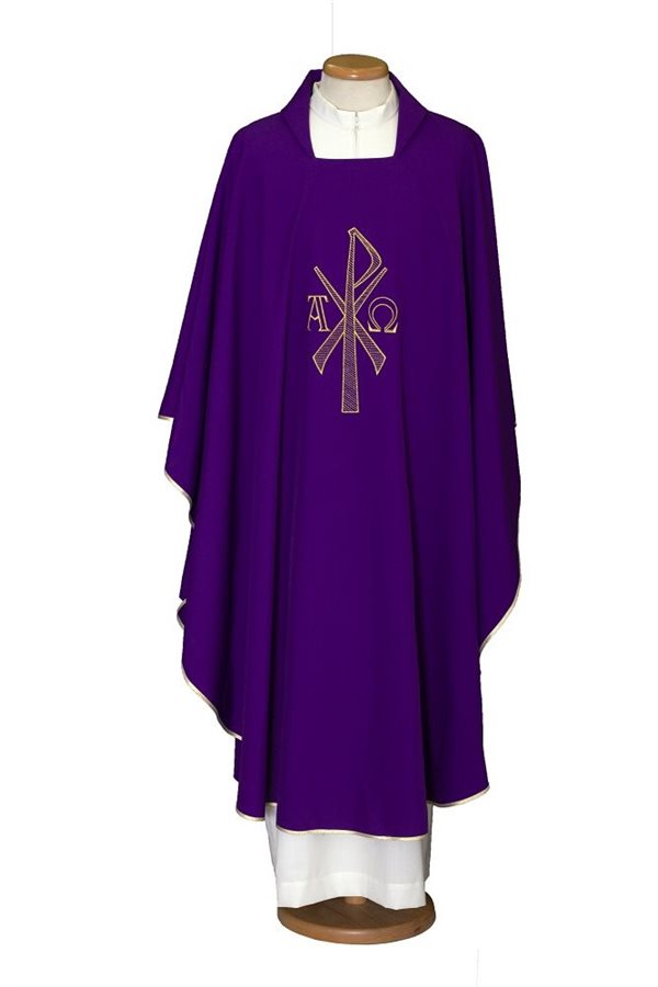 Purple Chasuble #65-000451 100% polyester