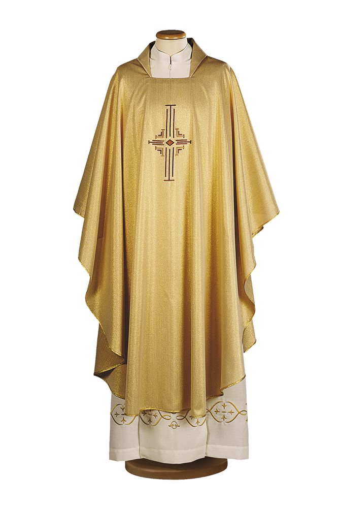 Chasuble Doré #65-000470ORO 100% polyester Chasuble Doré #65-000470ORO 100% polyester
