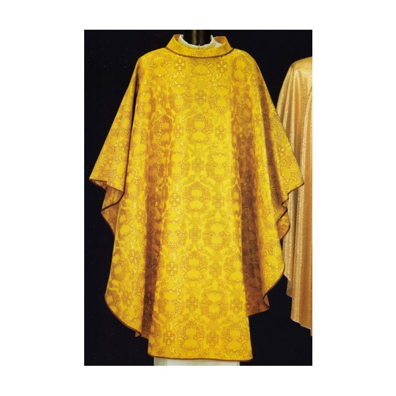 Chasuble #65-043011 gold brocade