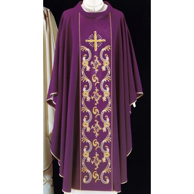 Chasuble #65-099444ST 100% laine (4 couleurs disponibles)