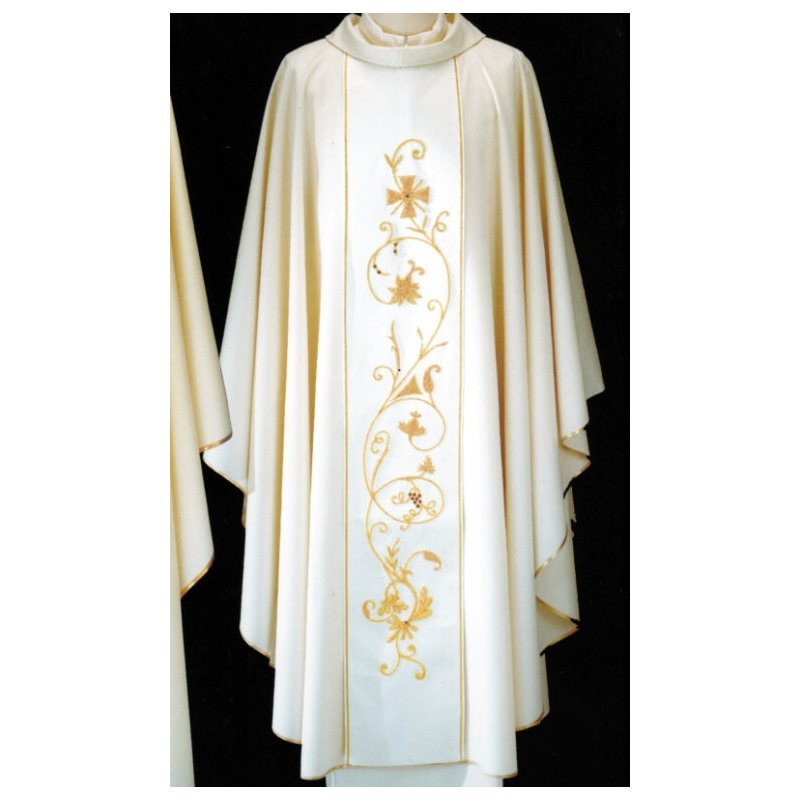 Chasuble #65-ASE233 twill 100% laine (4 couleurs disponibles