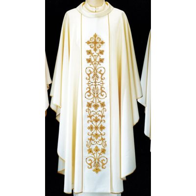 Chasuble #65-ASGM10 twill 100% laine