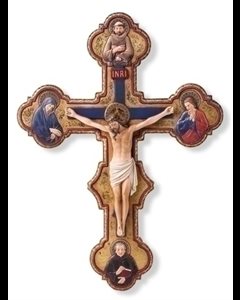 Resin Orcagnesque Crucifix 14.5" (37 cm)