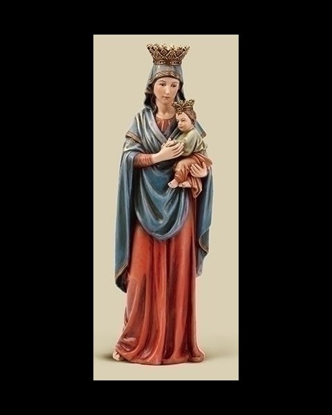 Our Lady of Perpetual Help Resin Statue, 12.75" (32 cm)