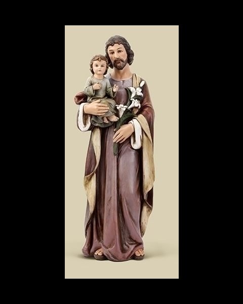 Saint Joseph Statue 24" resin