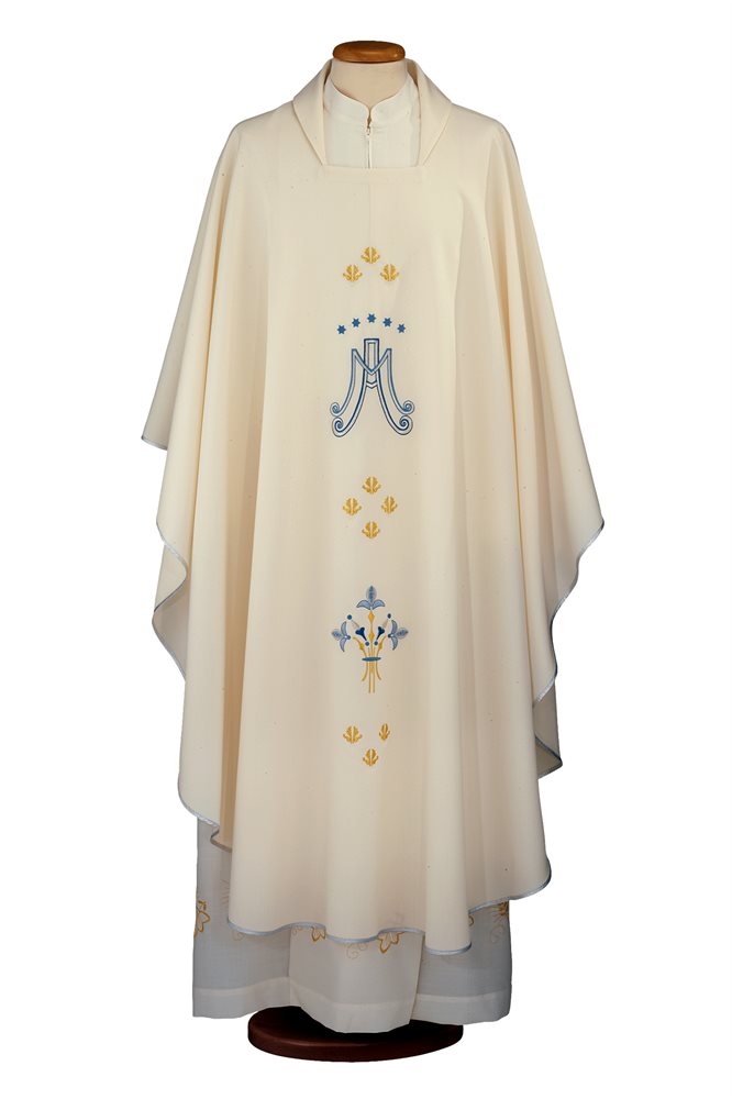 Marial Chasuble #65-000348 100% polyester