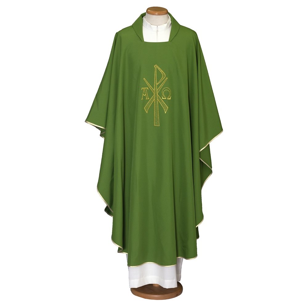 Chasuble Verte #65-000451 100% polyester