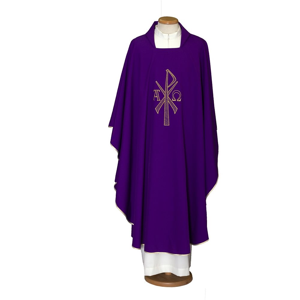 Chasuble Violette #65-000451 100% polyester