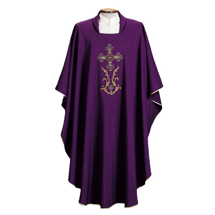 Purple Chasuble #65-000456 100% polyester