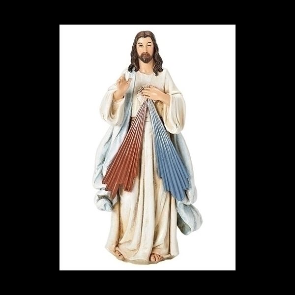 Statue Christ Miséricordieux 6.25" (16 cm) en résine