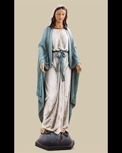 Our Lady of Grace Statue 62" resin