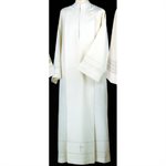 Alb 55" (140 cm)  Polyester / Wool with gold thread knitted fa