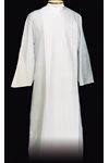 White Alb 57" (145 cm) Polyester /  Cotton