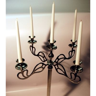 Table candles 10" (25.4 cm) White / box 144