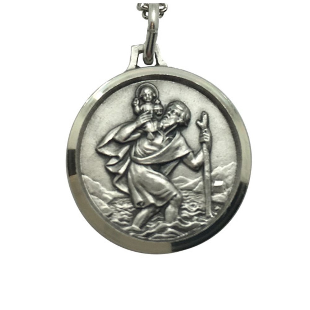 St. Christopher Medal, 18mm