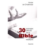 30 passages difficiles de la Bible expliques