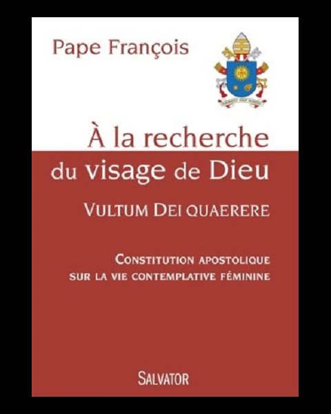 À la recherche du visage de Dieu - Vultum Dei Quaerere