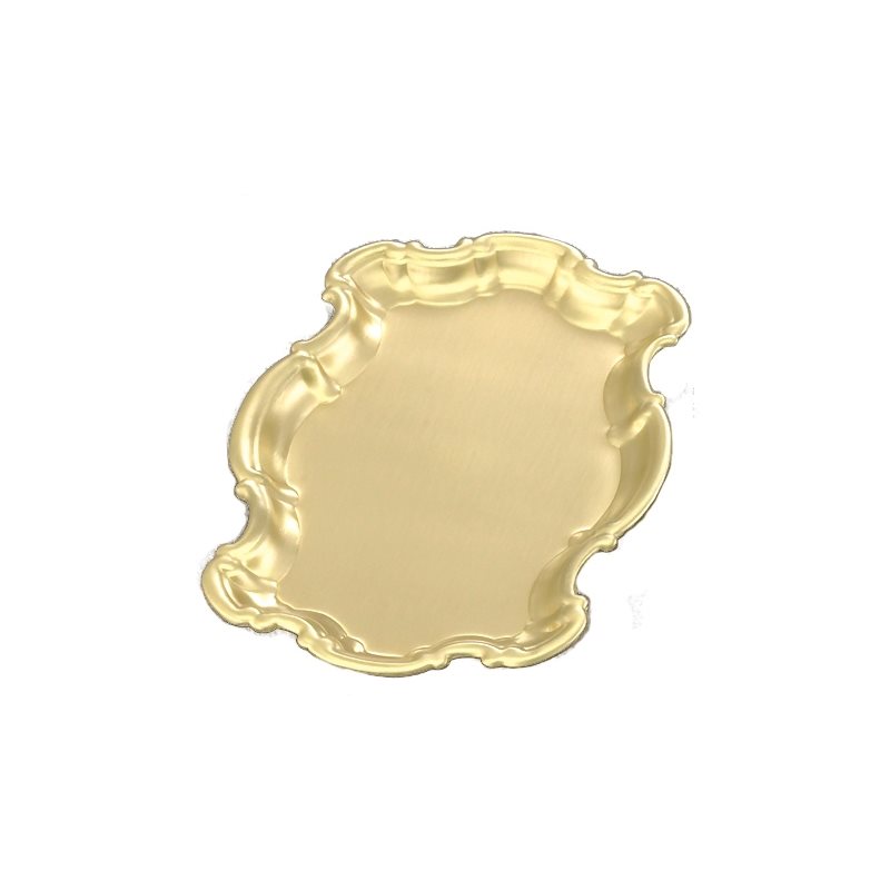 Cruet Tray Satin Brass, 9.25" (23,5 cm) x 6" (15,2 cm)