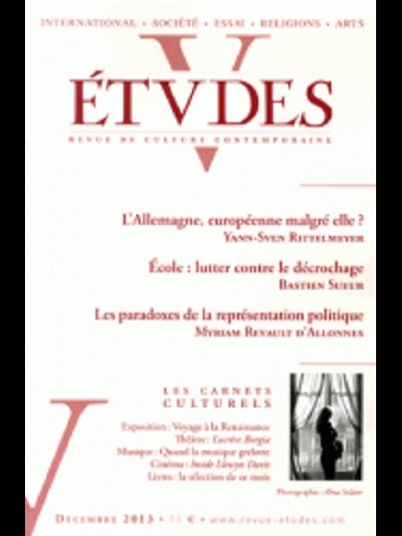 Études 419-6 Décembre 2013 (French book)