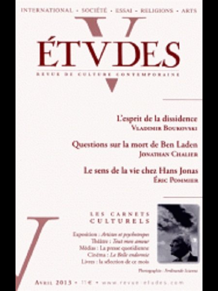 Études 418-4 Avril 2013 (French book)