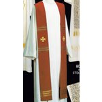Priest Stole #80-049030 wool and lurex