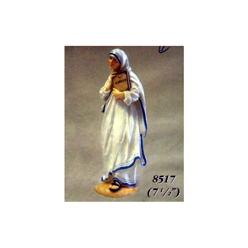 Mother Teresa Resin Statue, 7.5" (19 cm)