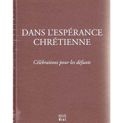Dans l'espérance chrétienne (French book)