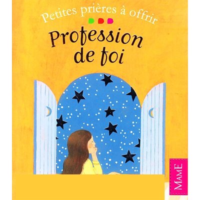 Profession de foi - 40 petites cartes prières (French book)