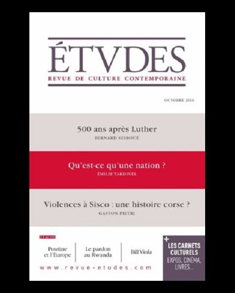 Études 4231 - Octobre 2016