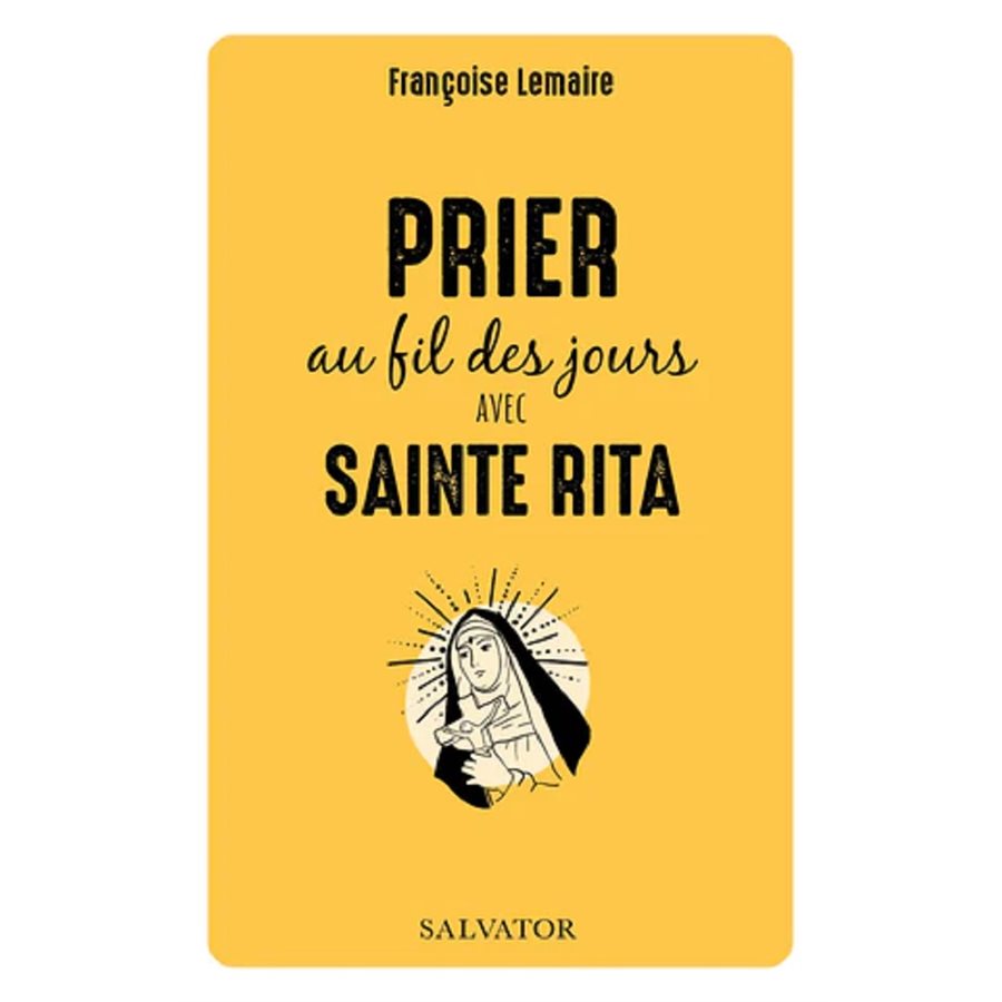 Prier au fil des jours avec sainte Rita, French book