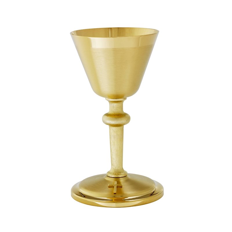 Chalice 7 3 / 8" (18.7 cm) Ht. w / scale paten, 5.5" (14cm) Dia