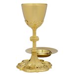 Chalice 10" Ht. w /  Well paten, 6 1 / 8" (15.5 cm) Diameter