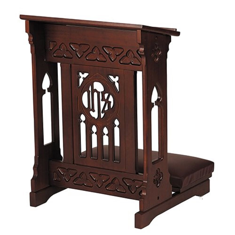 Florentine Collection Kneeler - Walnut Stain